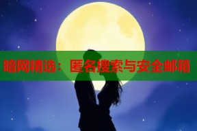 暗网精选：匿名搜索与安全邮箱