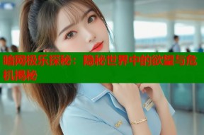 暗网极乐探秘：隐秘世界中的欲望与危机揭秘