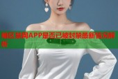 暗区禁网APP是否已被封禁最新情况解析