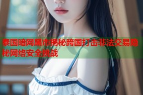 泰国暗网黑市揭秘跨国打击非法交易隐秘网络安全挑战