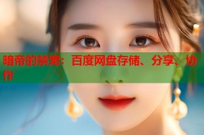 暗帝的禁宠：百度网盘存储、分享、协作