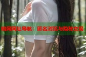暗网网址导航：匿名浏览与隐秘交易