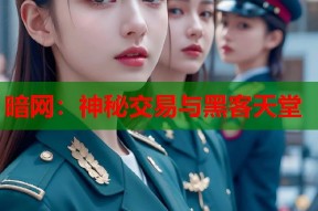 暗网：神秘交易与黑客天堂