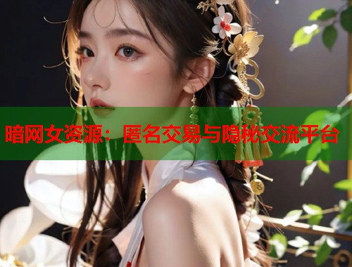暗网女资源：匿名交易与隐秘交流平台  第1张