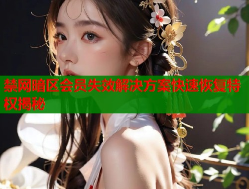 禁网暗区会员失效解决方案快速恢复特权揭秘  第1张