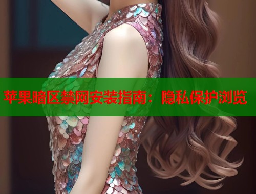 苹果暗区禁网安装指南：隐私保护浏览  第1张