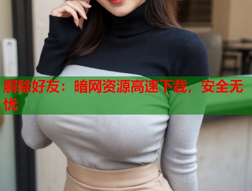 解除好友：暗网资源高速下载，安全无忧  第2张