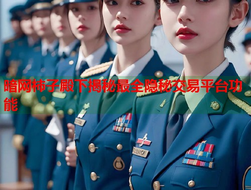 暗网柿子殿下揭秘最全隐秘交易平台功能  第1张