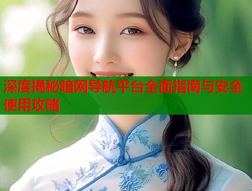 深度揭秘暗网导航平台全面指南与安全使用攻略  第1张
