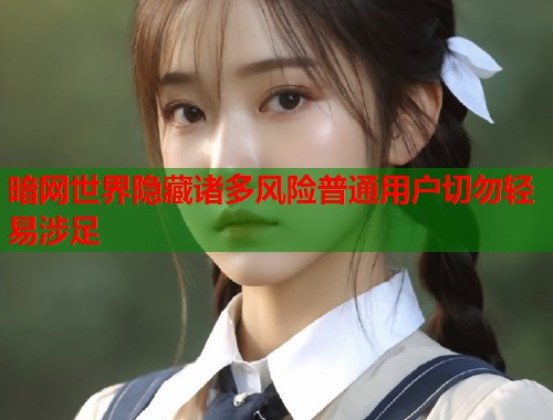 暗网世界隐藏诸多风险普通用户切勿轻易涉足  第2张